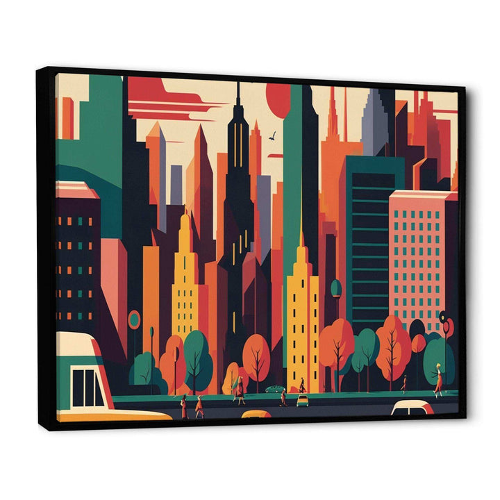 Colorful Cityscape I