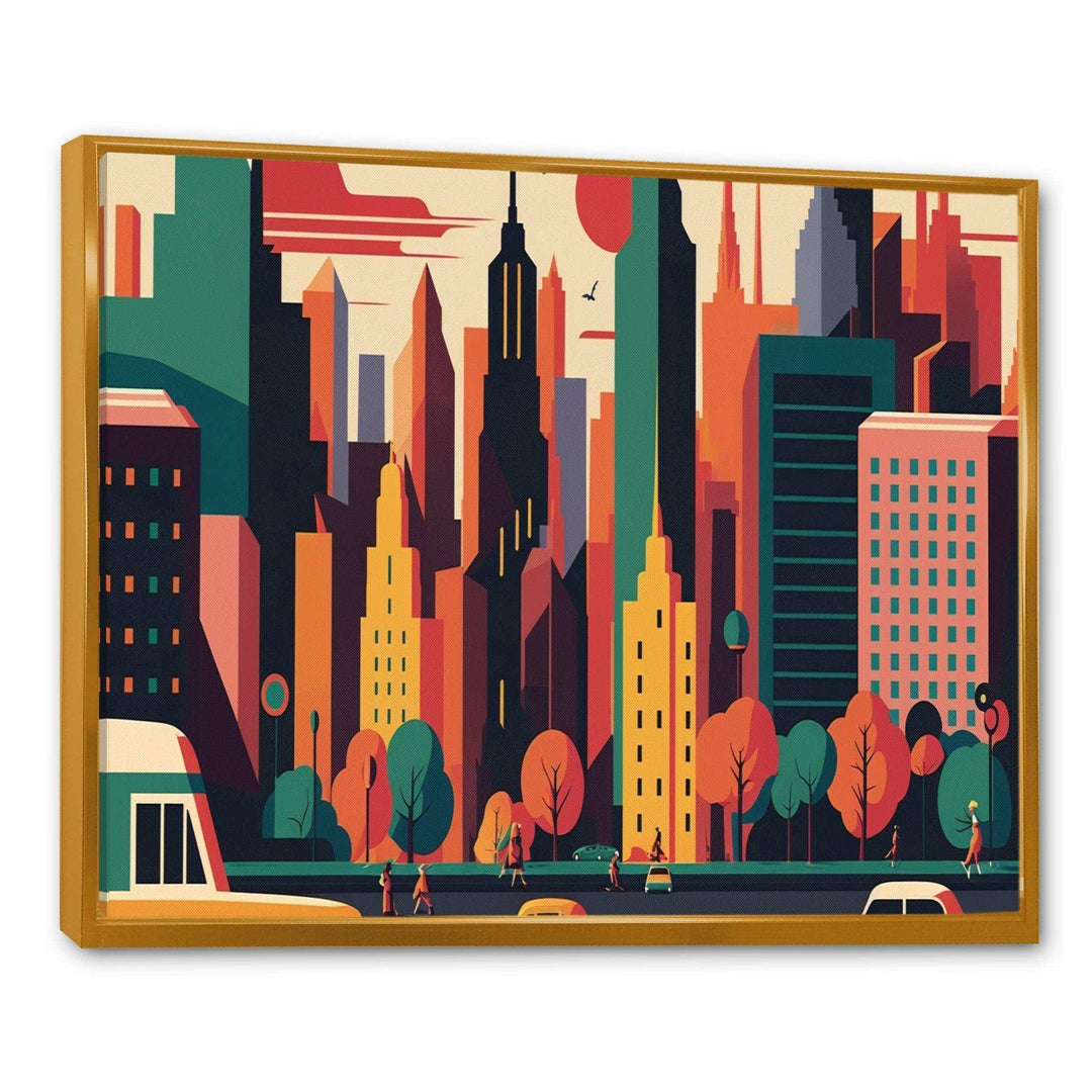 Colorful Cityscape I