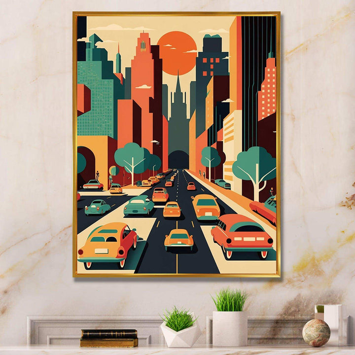 Futuristic Cityscape V