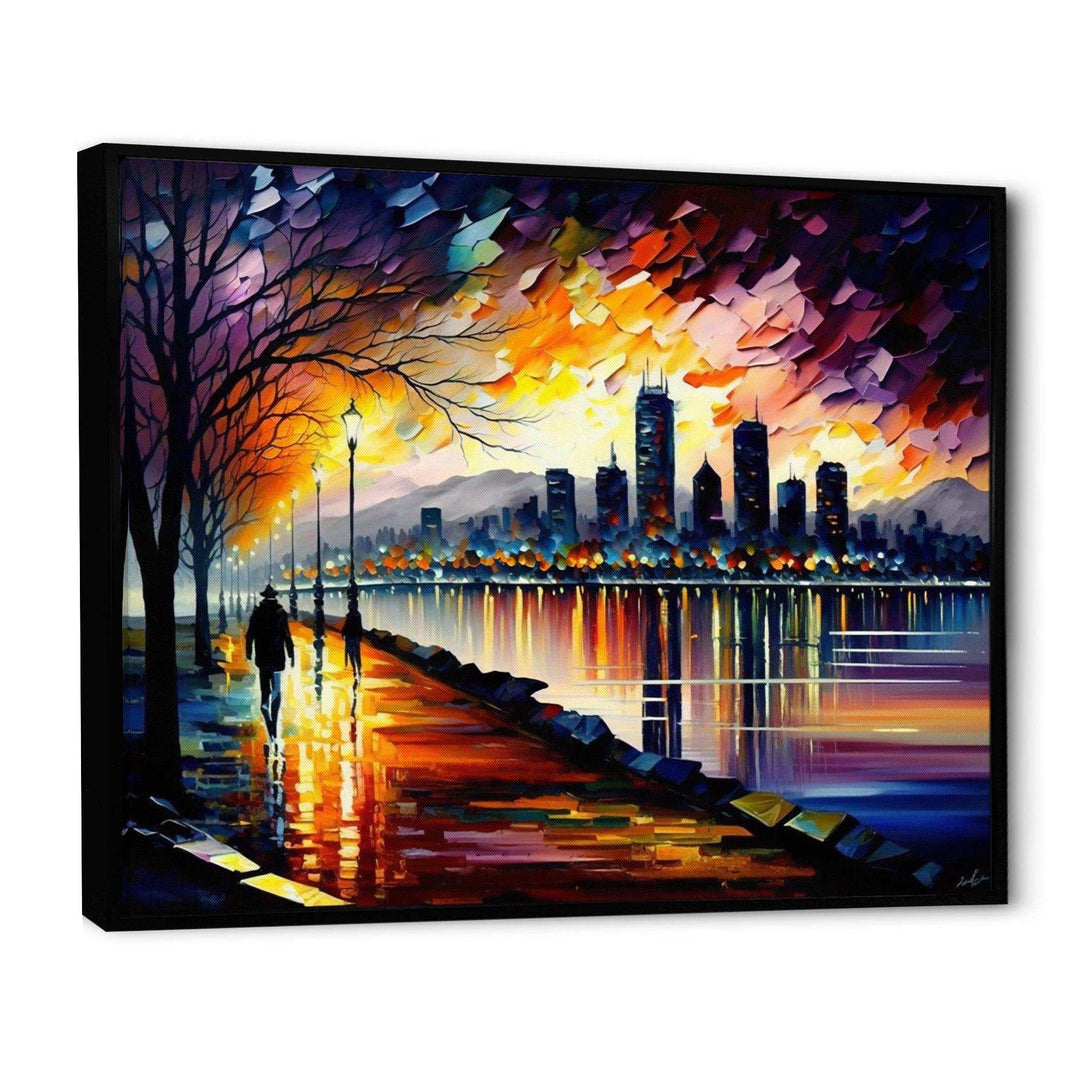 Vancouver Skyline At Sunset II