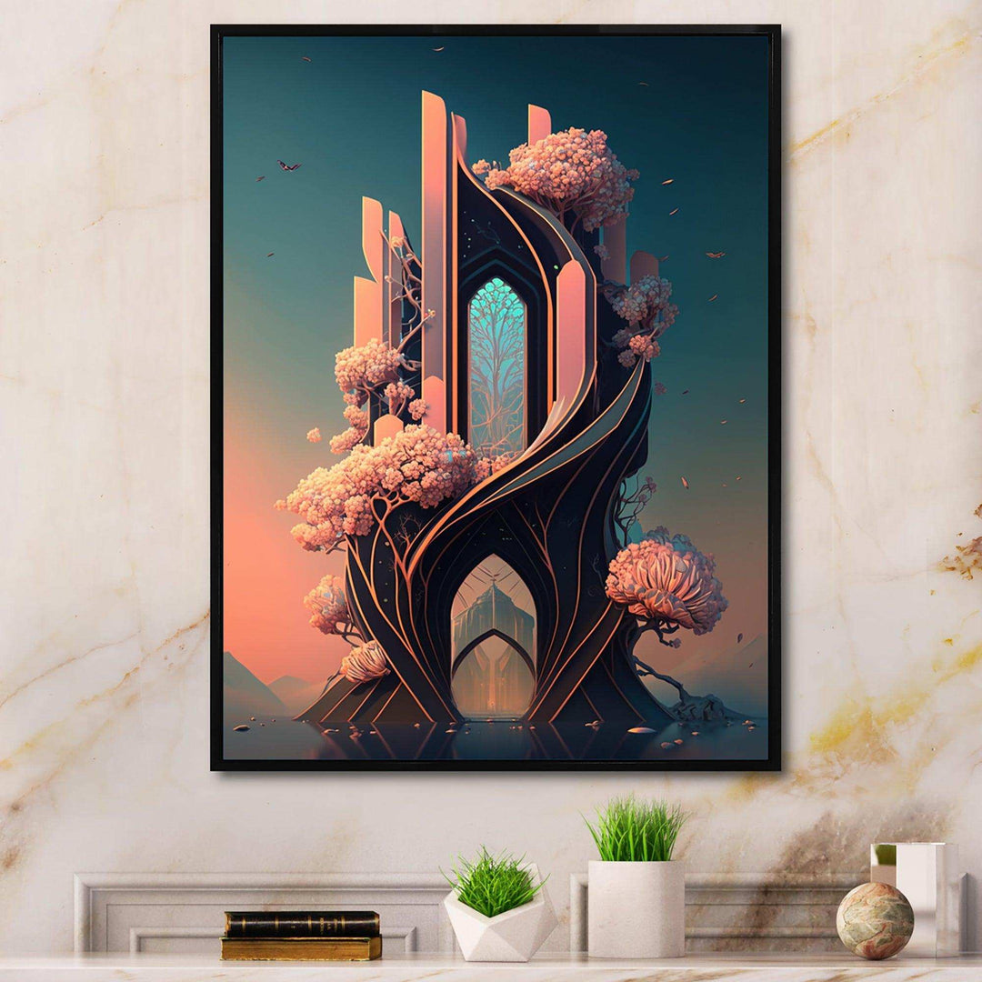 Futuristic Architectural Building IV