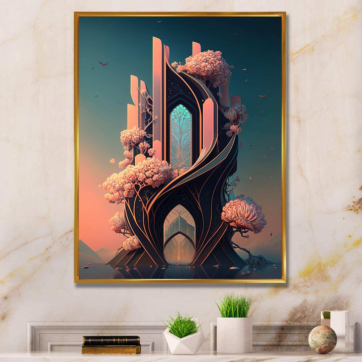 Futuristic Architectural Building IV