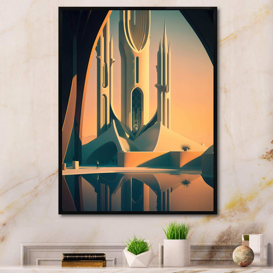 Architectural Futuristic Building III