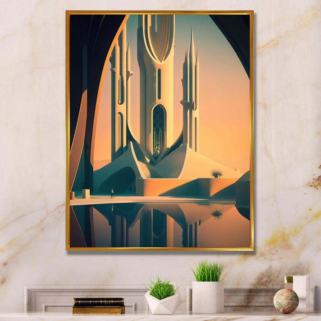 Architectural Futuristic Building III