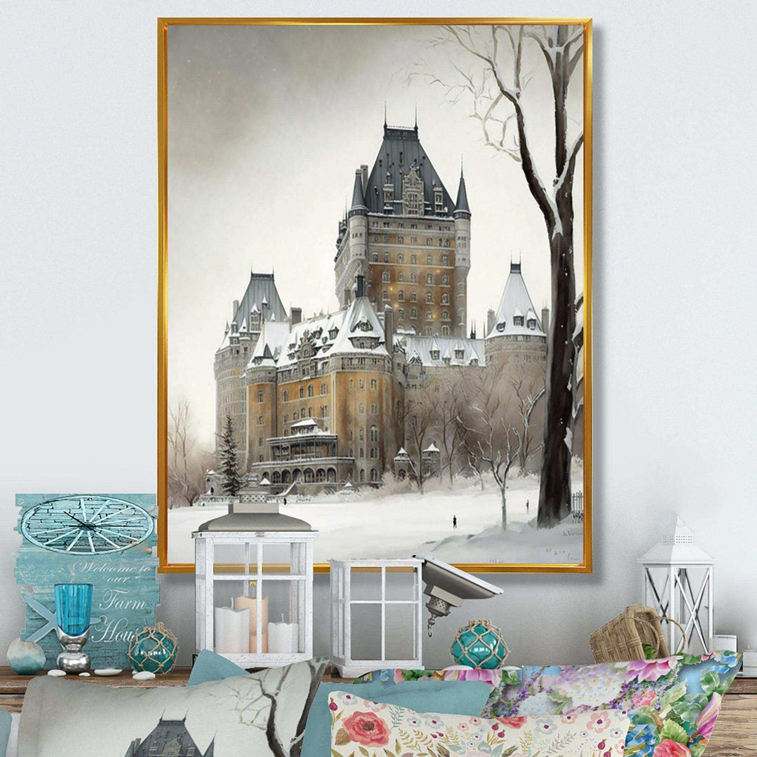 Winter Season Chateau Frontenac I