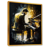 Man Playing Piano I