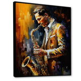 Saxophone Player On Stage I