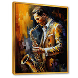 Saxophone Player On Stage I