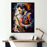 Saxophone Player On Stage II