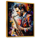 Saxophone Player On Stage II