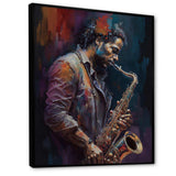 Saxophone Player On Stage III