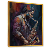 Saxophone Player On Stage III