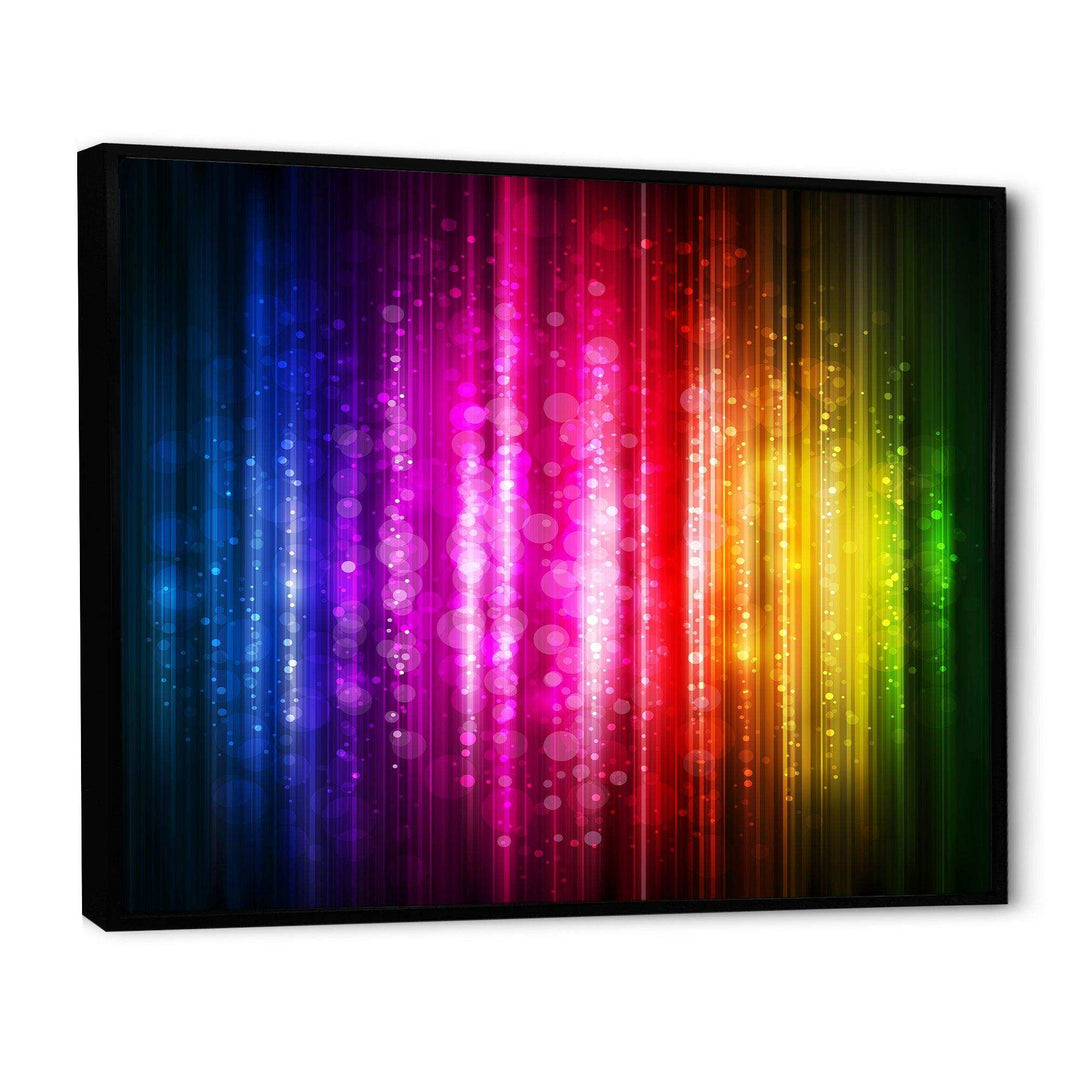 Glowing Background - Modern Canvas Wall Art