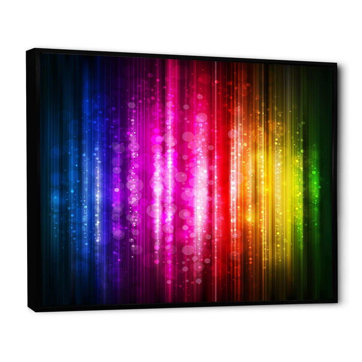 Glowing Background - Modern Canvas Wall Art