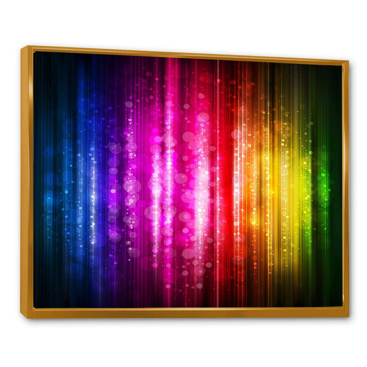 Glowing Background - Modern Canvas Wall Art