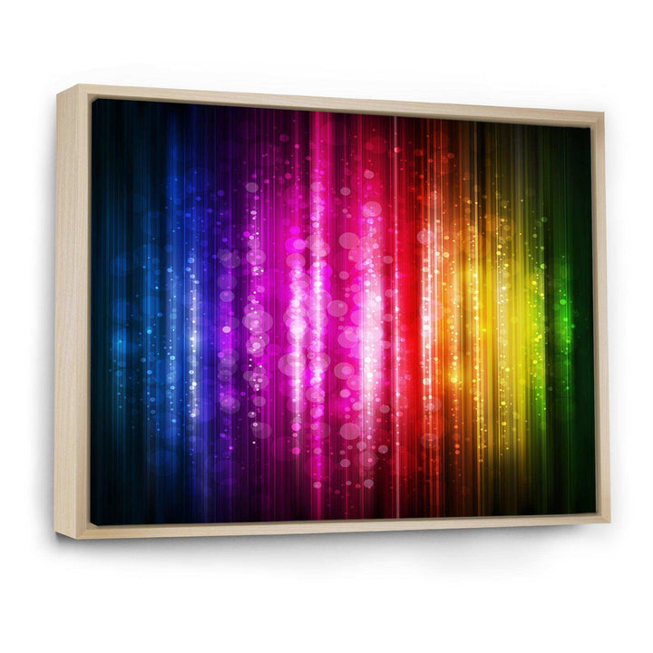 Glowing Background - Modern Canvas Wall Art