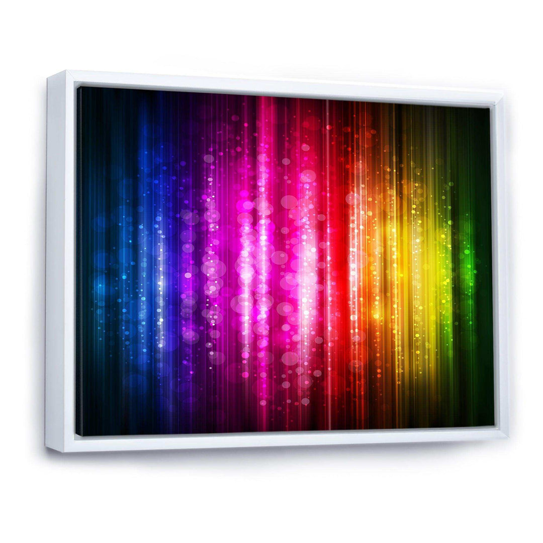 Glowing Background - Modern Canvas Wall Art