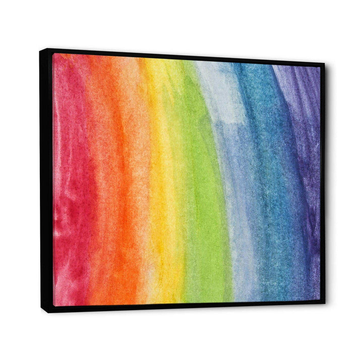 Flowing Rainbow Colors - Modern Wall Art Prints
