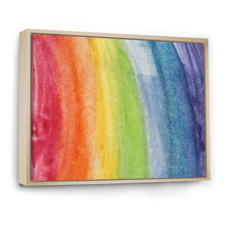Flowing Rainbow Colors - Modern Wall Art Prints
