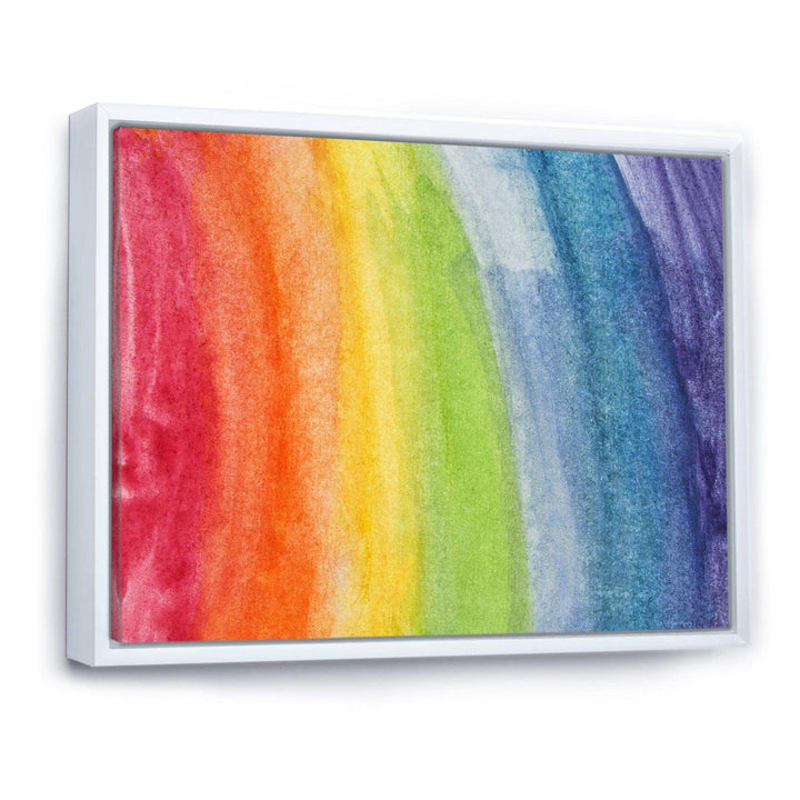 Flowing Rainbow Colors - Modern Wall Art Prints