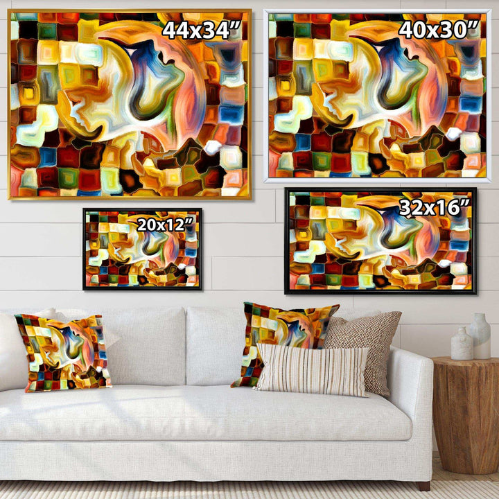 Way of Inner Paint - Modern Bedroom Wall Art