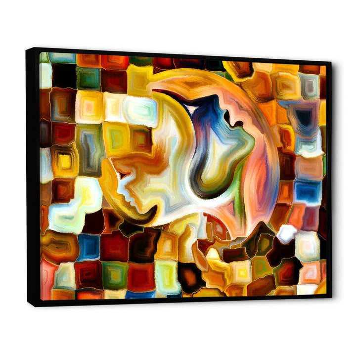 Way of Inner Paint - Modern Bedroom Wall Art
