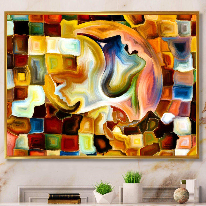 Way of Inner Paint - Modern Bedroom Wall Art