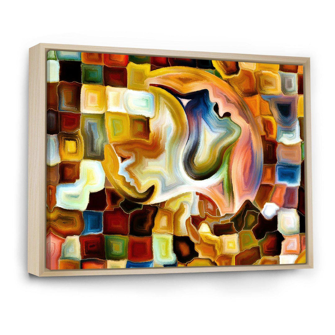 Way of Inner Paint - Modern Bedroom Wall Art