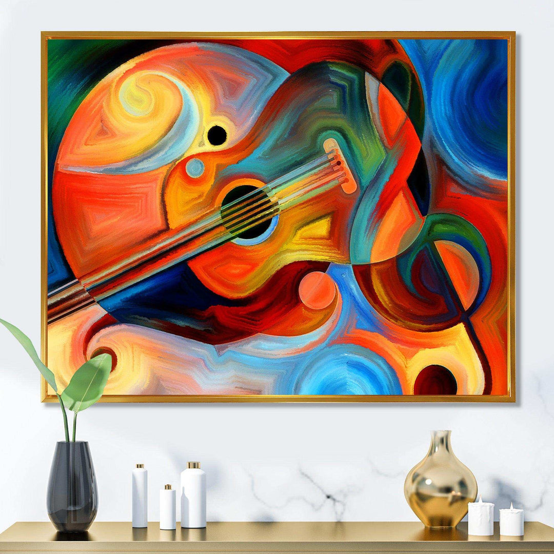 Music and Rhythm - Modern Living Room Wall Decor