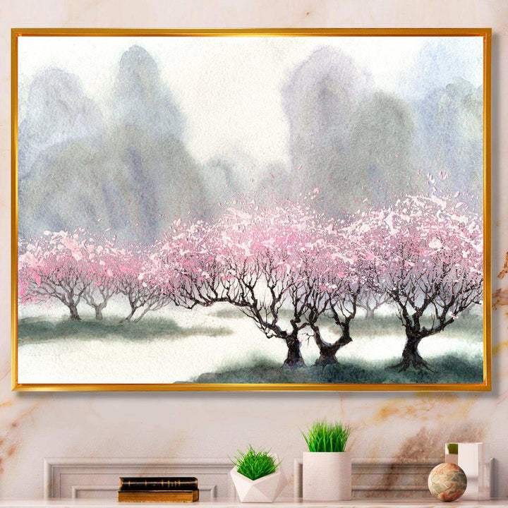 Flowering Trees at Spring