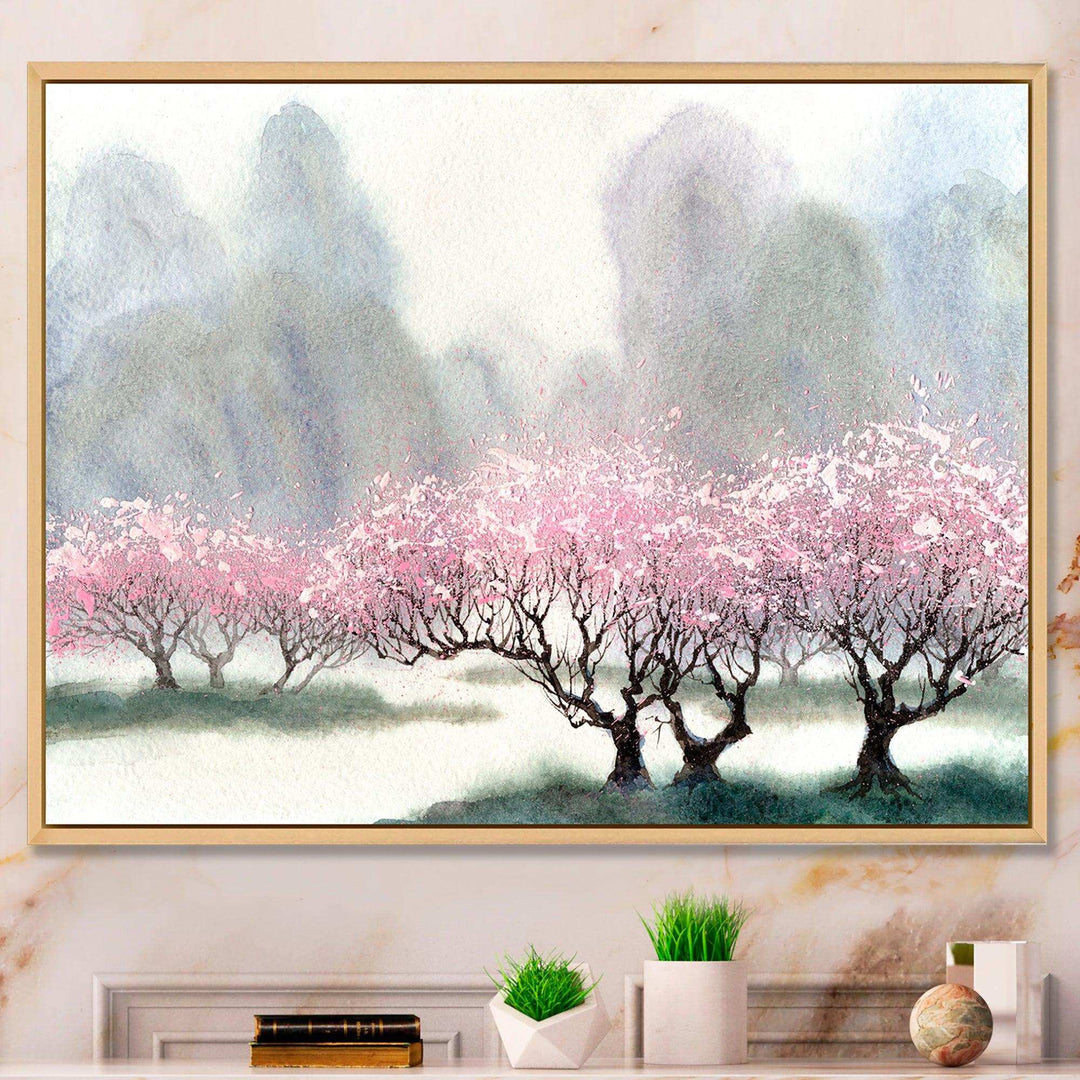 Flowering Trees at Spring