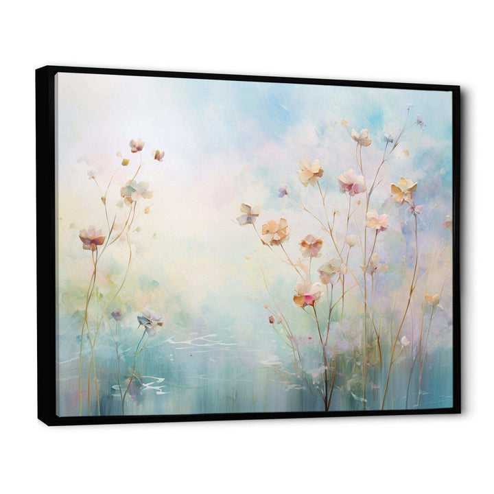 Blue Enchanted Gardens II - Modern Canvas Wall Art