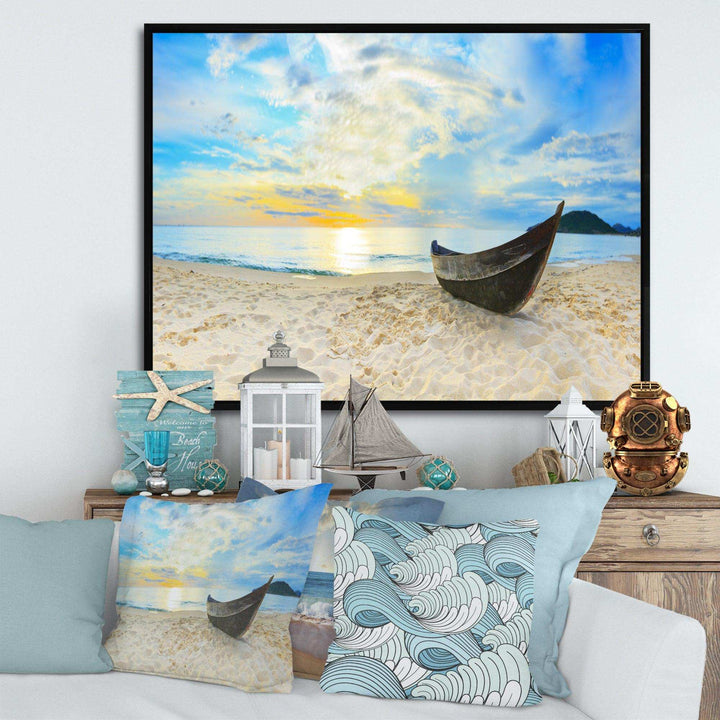 Calm Beach Panorama