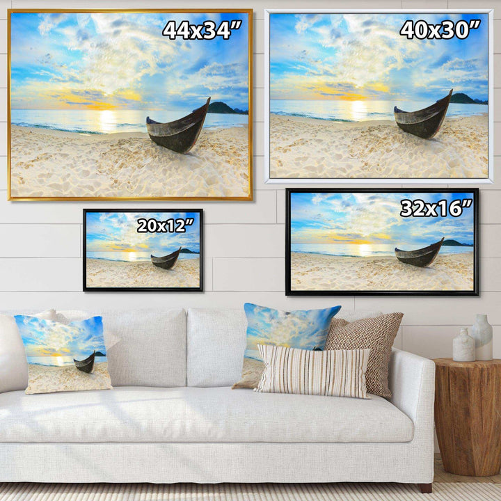 Calm Beach Panorama