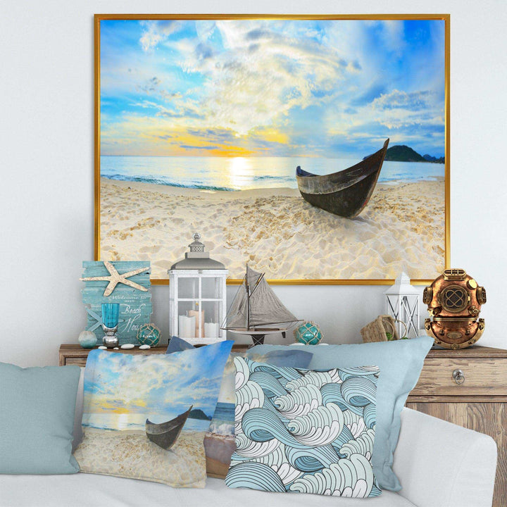 Calm Beach Panorama