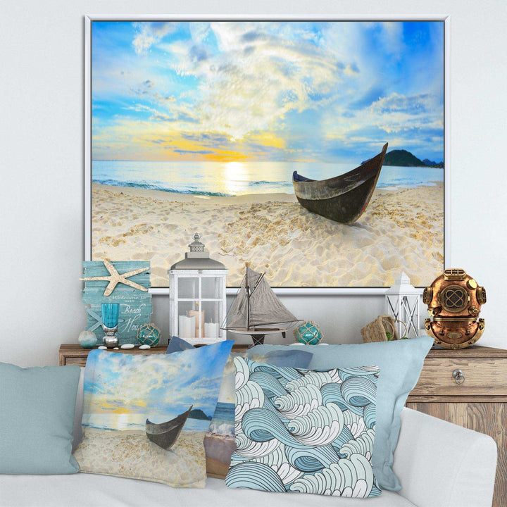 Calm Beach Panorama