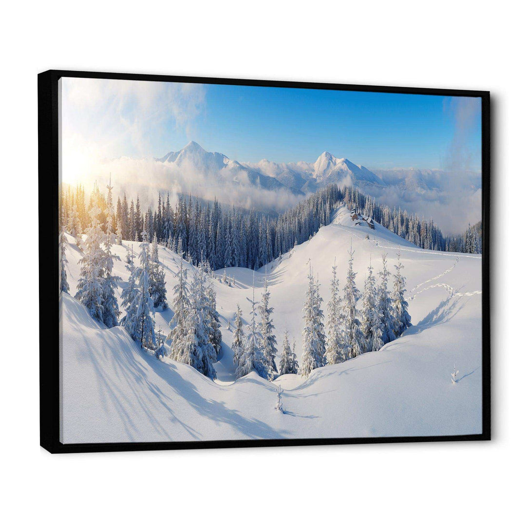 Winter Mountains Panorama