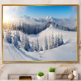 Winter Mountains Panorama