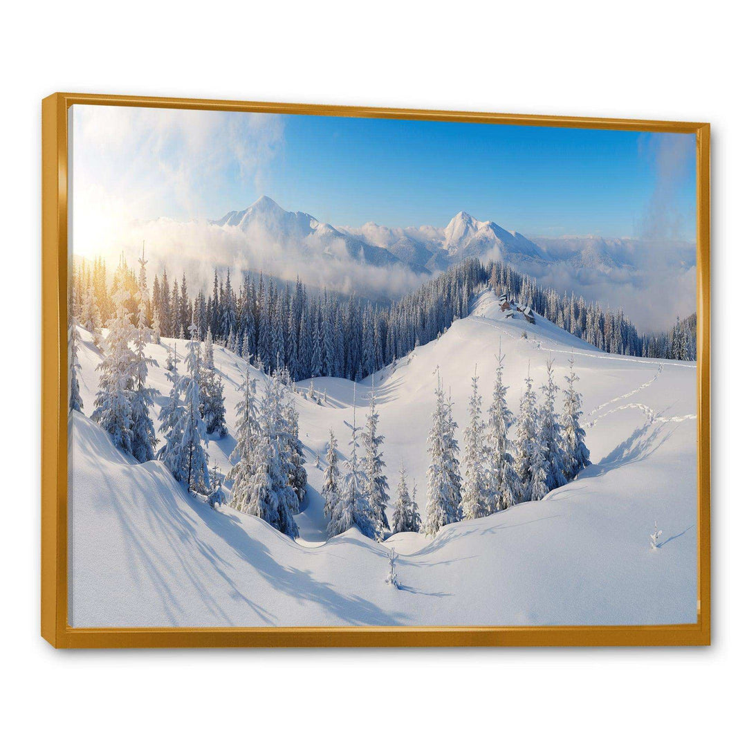 Winter Mountains Panorama