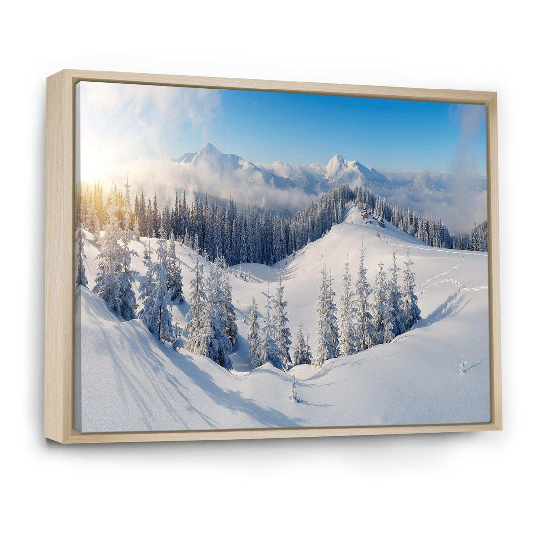 Winter Mountains Panorama