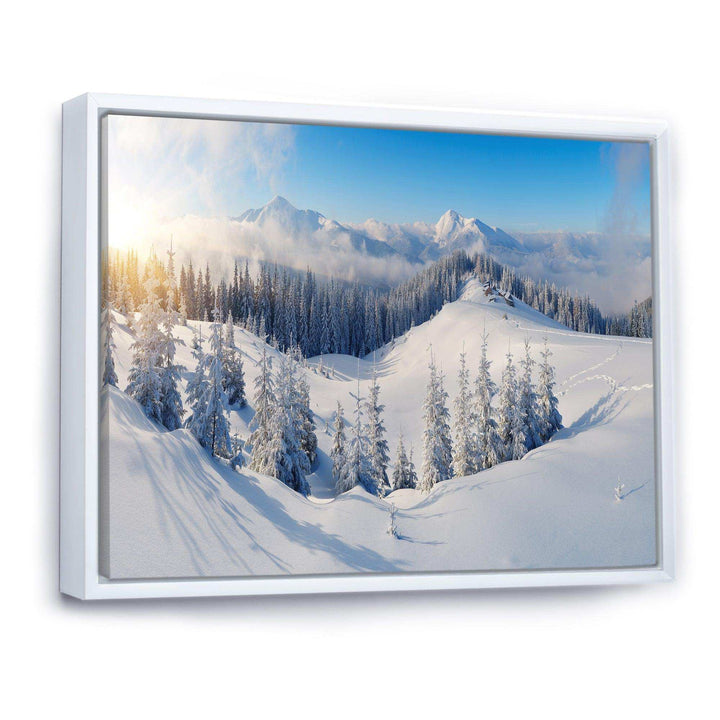 Winter Mountains Panorama
