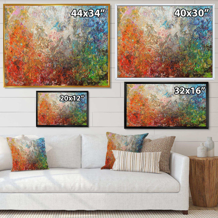 Board Stained Abstract Art - Modern Living Room Wall Decor