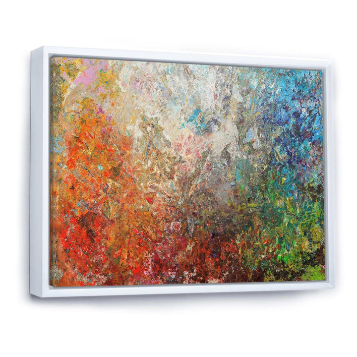Board Stained Abstract Art - Modern Living Room Wall Decor