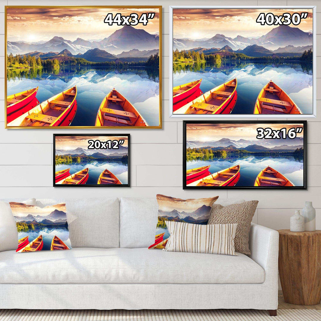 Boats Heading to Lake