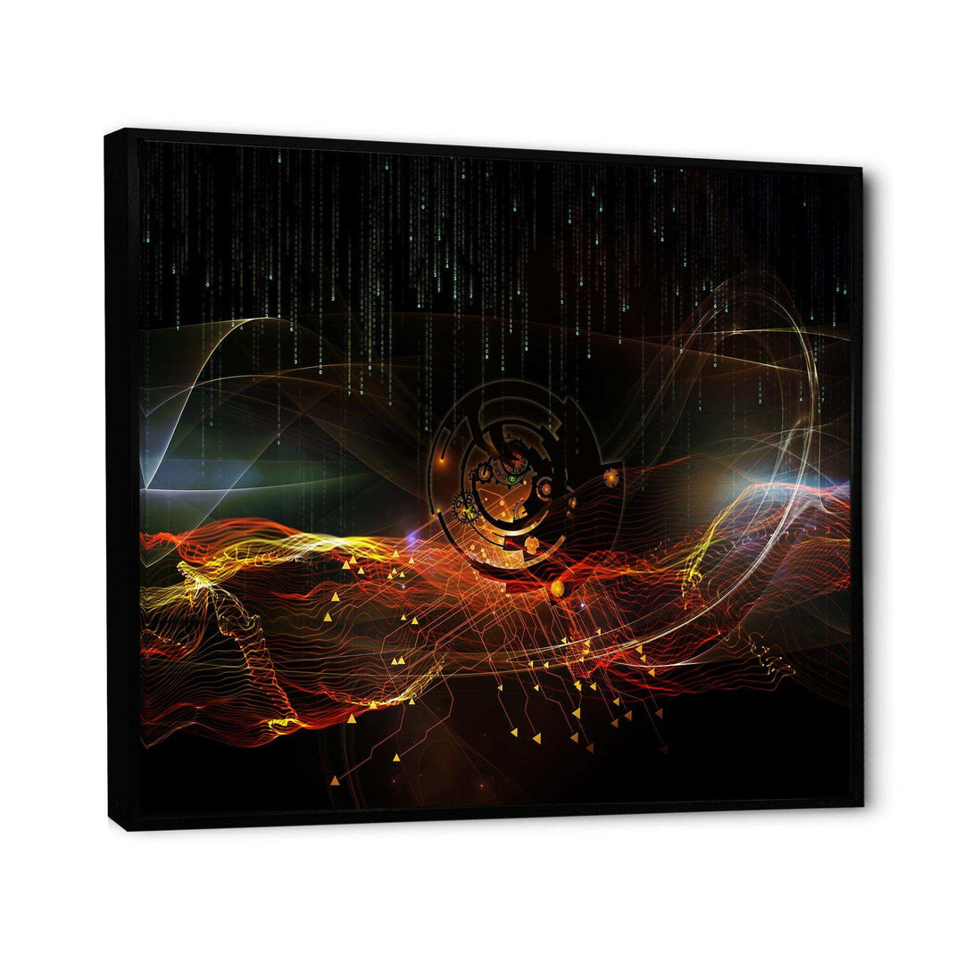 Composition of Elements - Modern Bedroom Wall Art