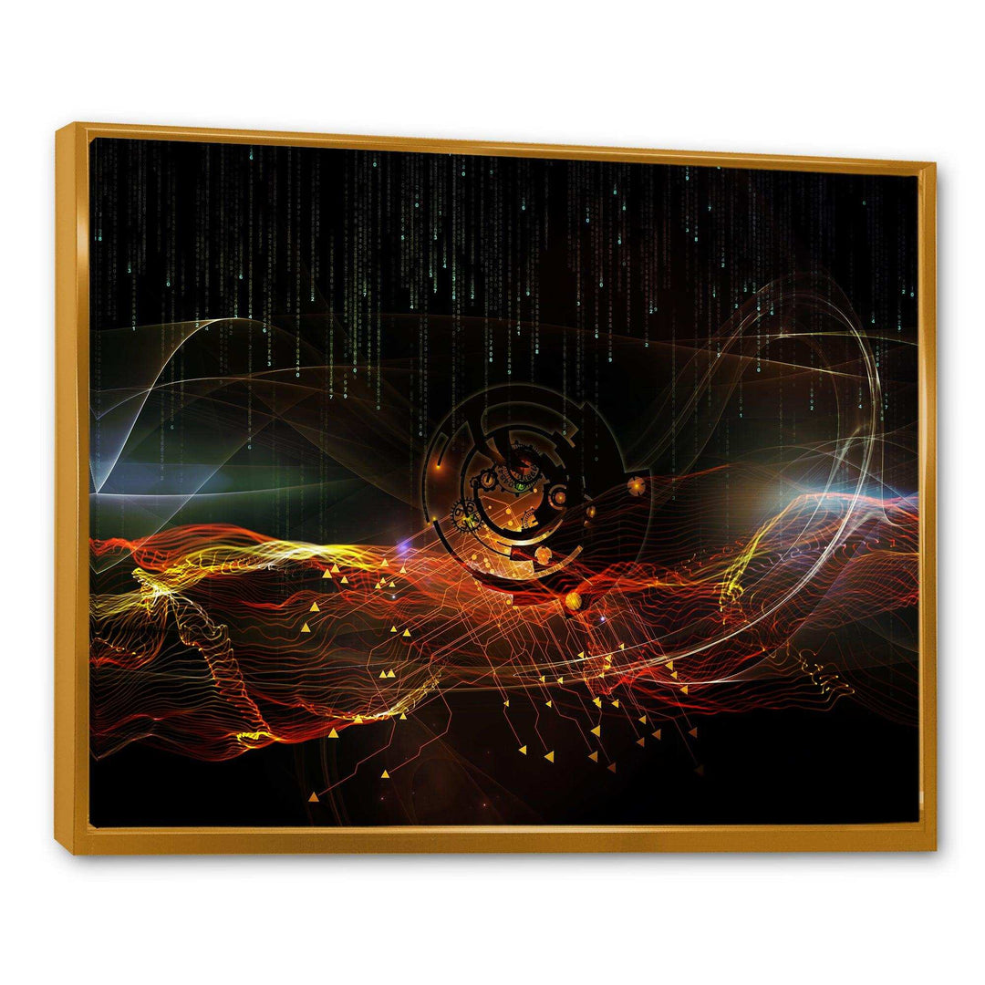 Composition of Elements - Modern Bedroom Wall Art