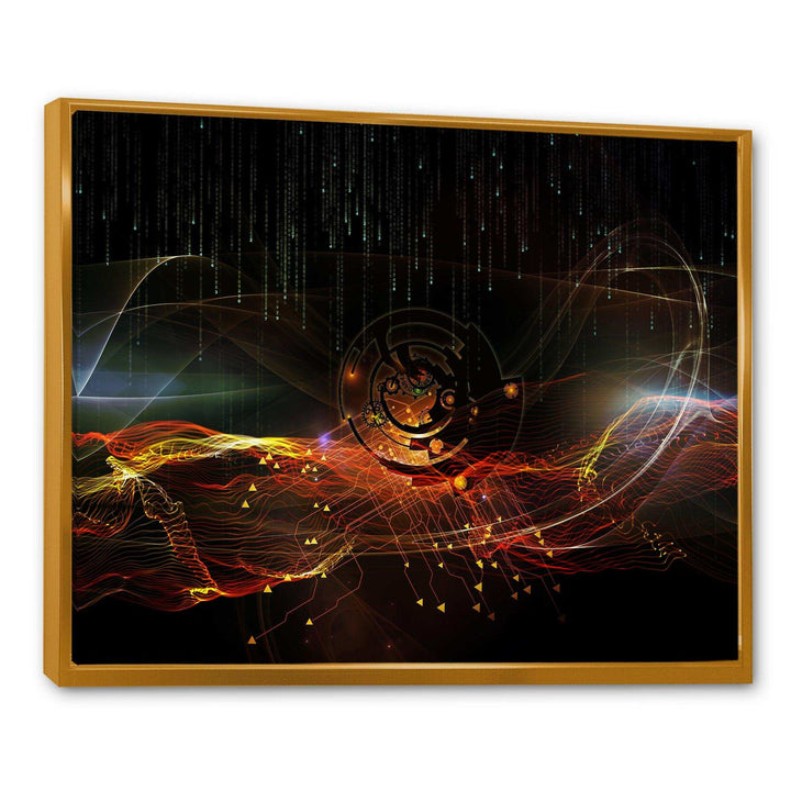 Composition of Elements - Modern Bedroom Wall Art