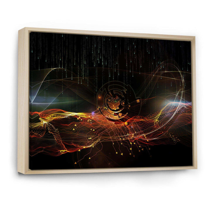 Composition of Elements - Modern Bedroom Wall Art