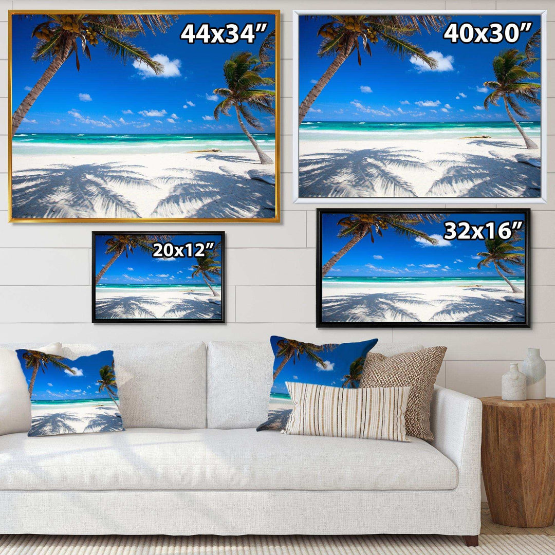Coconut Palms at Beach