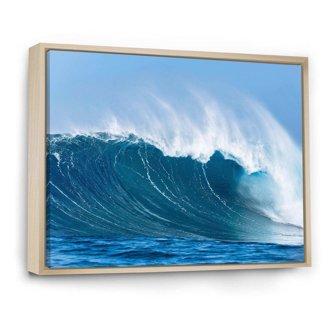 Sky Hitting Ocean Waves